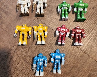 Vintage Soma Sonic Ranger PVC Robots (Lot of 10)