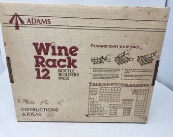 12 Bottle Builders Natural Wooden Wine Rack