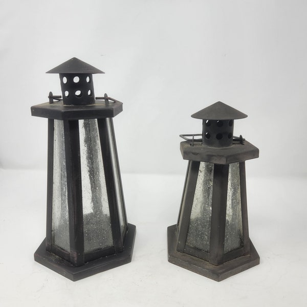 Lighthouse Candle Holder Etsy