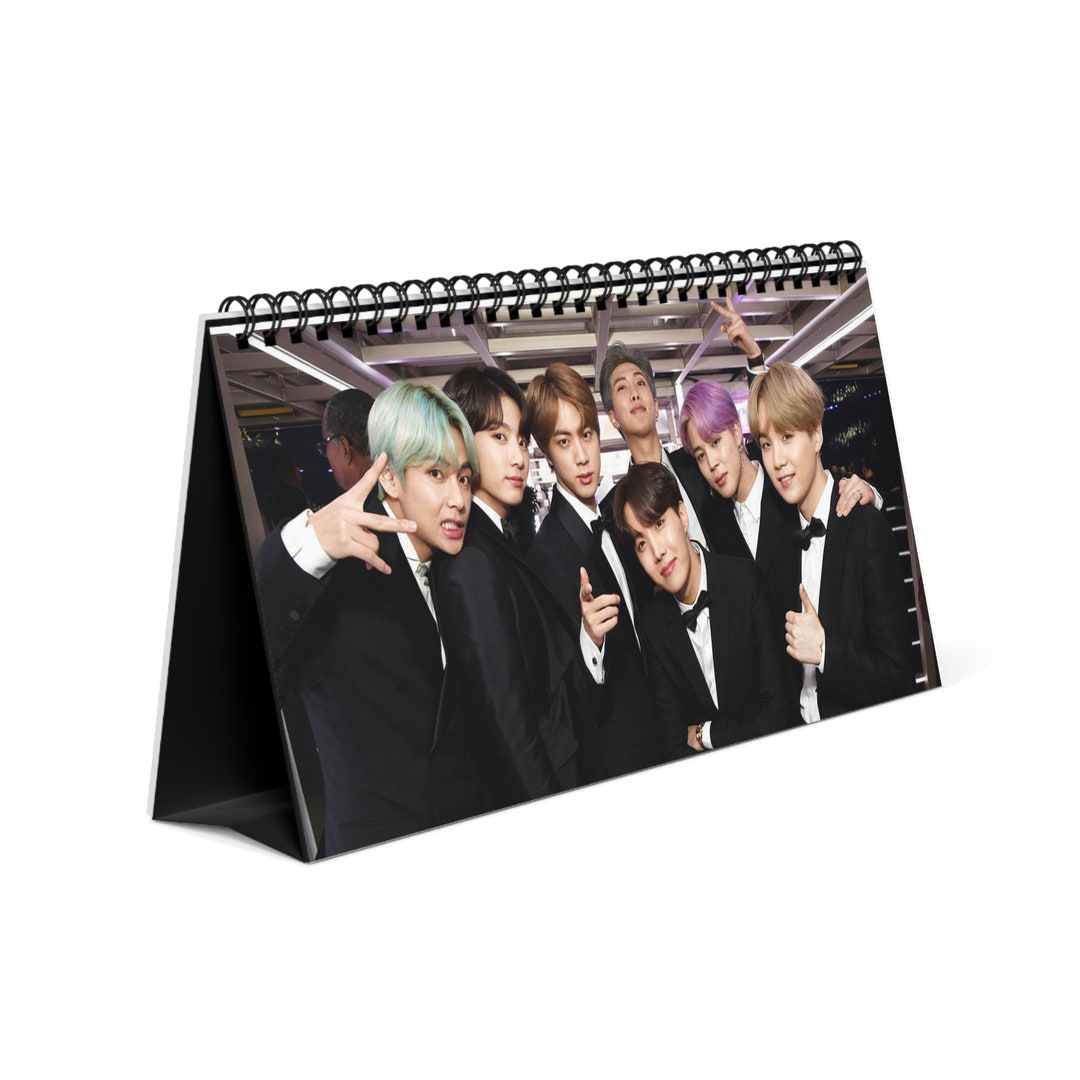 Buy BTS Desk Calendar Online in India Etsy Bts Desk Calendar 2025