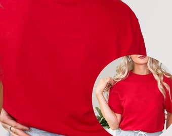Blank Shirt Bella and Canva Plain, Unisex Adult T-Shirts, Youth T-shirts, Polyester Tee, Wholesale Bulk Colored Sublimation Blank Tshirt For