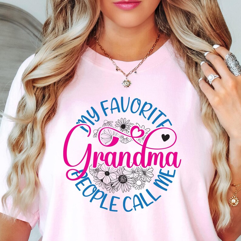 Best Grandma Appreciation T Shirt From Grandkids, Call Me Grandma Shirt