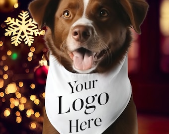 Personalisiertes Hundehalstuch, Hundehalstuch, Katzenbandana, Geschenk für Hundeliebhaber, neues Hundegeschenk, individuelles Hundegeschenkzubehör