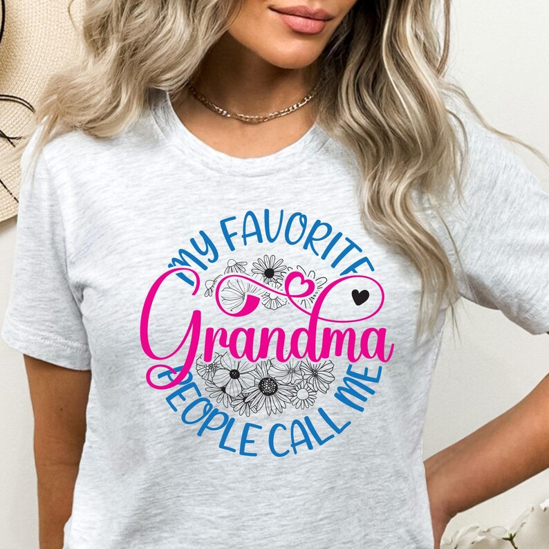 Best Grandma Appreciation T Shirt From Grandkids, Call Me Grandma Shirt