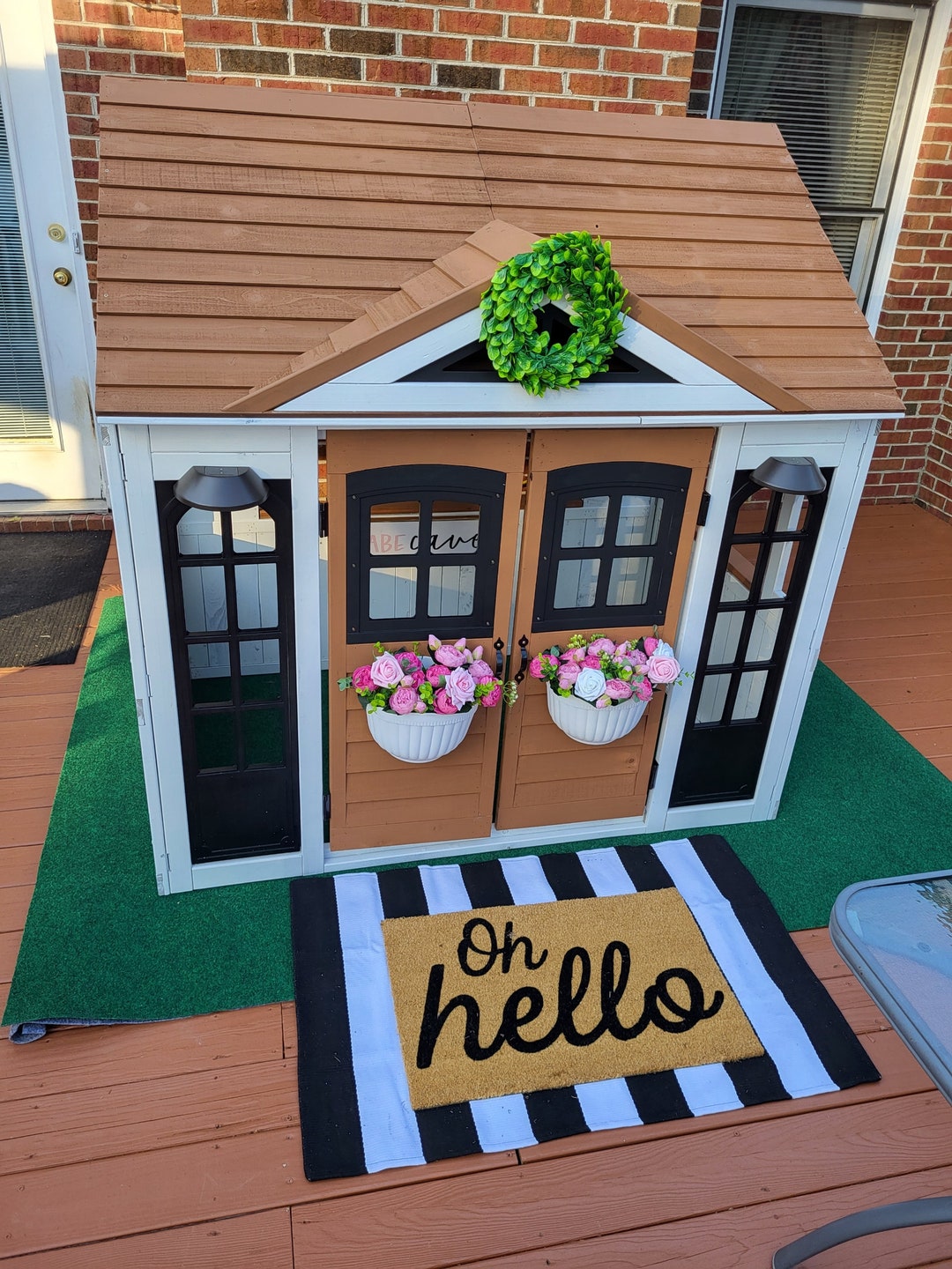 Custom Playhouses Etsy