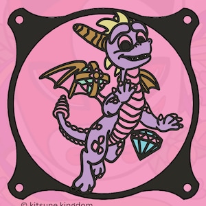 Spyro Fan Cover: PC Gaming, Dragon Art