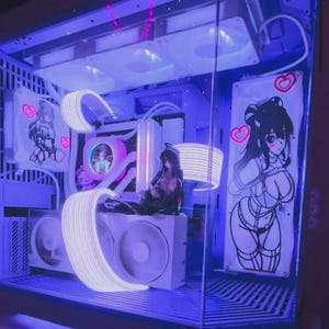 Colección "Atarme" inspirada en el anime: Accesorios de juego de waifu kawaii para PC y cubiertas personalizadas