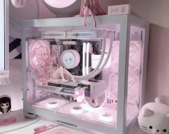 Supporto GPU personalizzabile: configurazione PC gaming unica, design anime