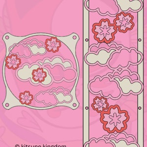 Dreamy Fan Cover: Celestial PC Decor