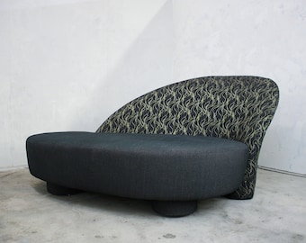 1990s Oversized Post Modern Chaise Sofa by Vladimir Kagan