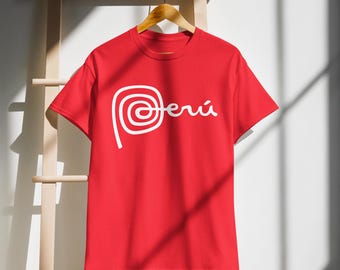 Koszulka z logo Marca Peru z grafiką wysokiej jakości