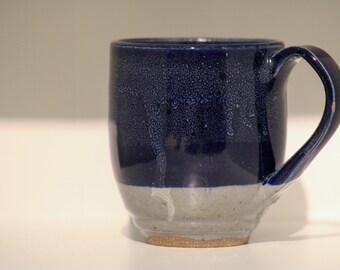 Handmade Ceramic Blue Mug