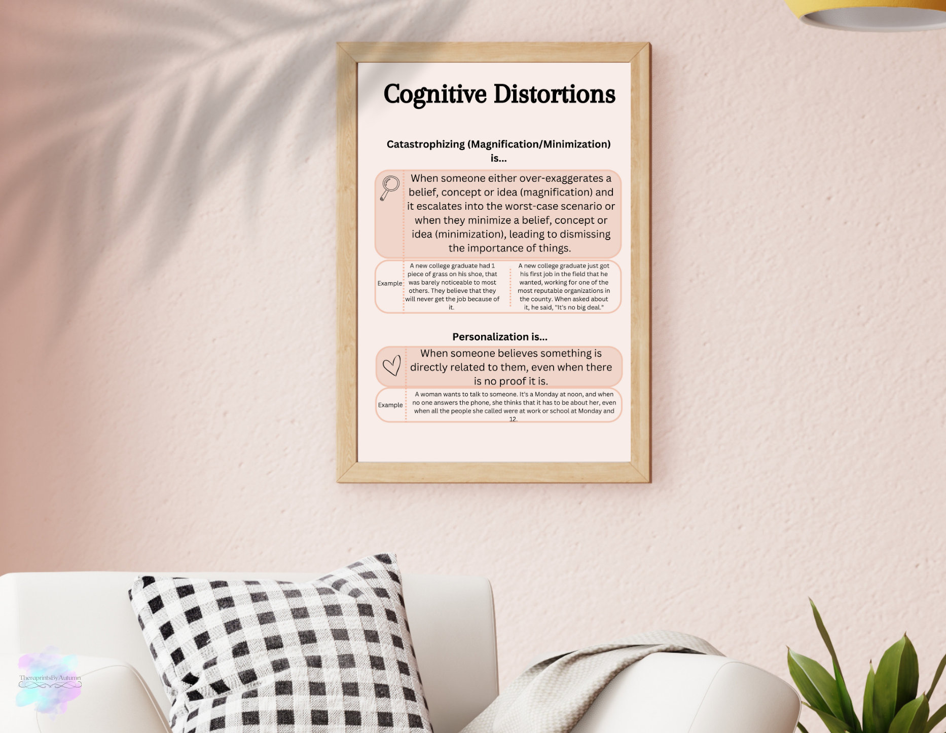 Twelve Cognitive Distortions: Definitions With Examples, Bundle of 5 ... Twelve Cognitive Distortions: Definitions With Examples, Bundle of 5 ...