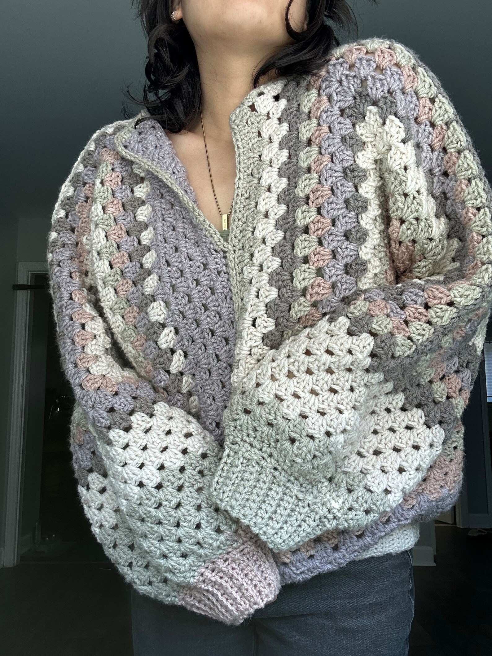Hand Crochet Pullover