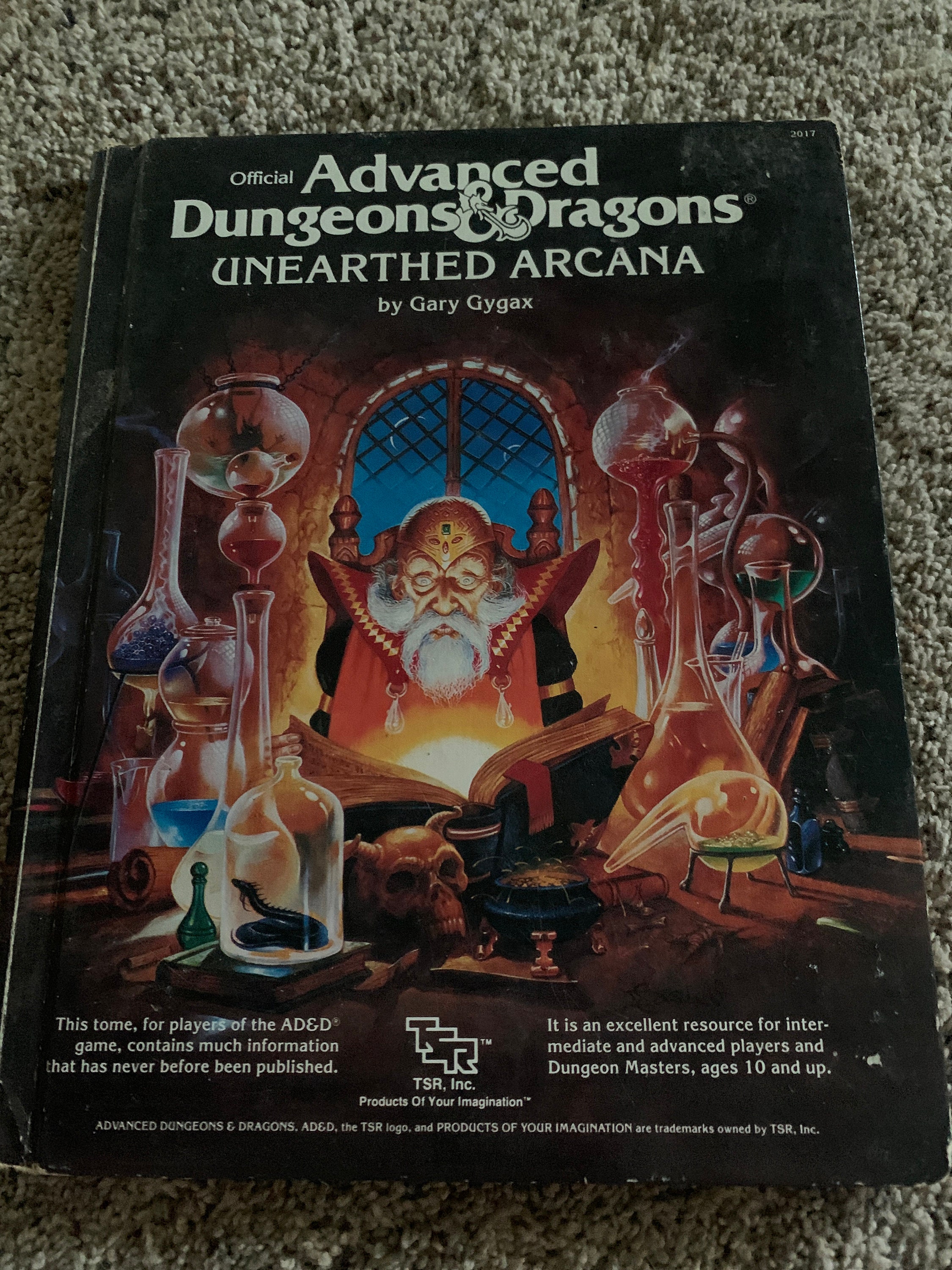 Official Advanced Dungeons & Dragons Unearthed Arcana Book Etsy