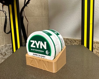 Desktop Zyn Holder / Zyn Caddy Holds 2 Cans 