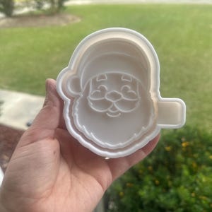 Happy Santa Freshie forma, forma freshie, artykuły freshie, forma silikonowa