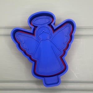 Forma na aniołki świąteczne Freshie, forma Freshie, materiały Freshie, forma silikonowa
