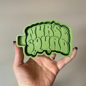 Freshie mold, nurse squad freshie mold, freshie supplies, silicone mold