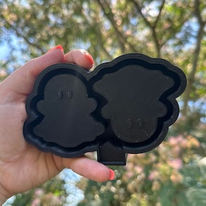 Freshie mold, simple ghost vent clip mold, freshie supplies, silicone mold