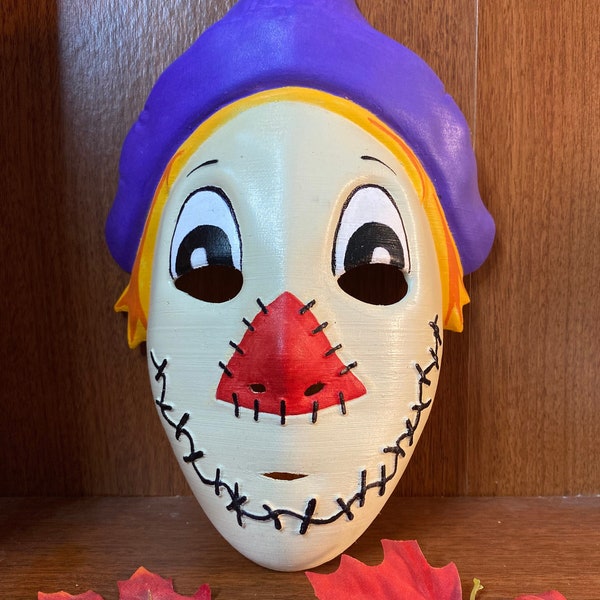 Scarecrow Mask Etsy