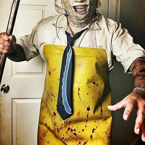 Texas Chainsaw Massacre: Adult Leatherface Killer Costume Top Set