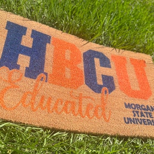Morgan State svg | Personalized Doormat | Graduation Gift | HBCU personalized | Housewarming Gifts | Divine 9 gifts