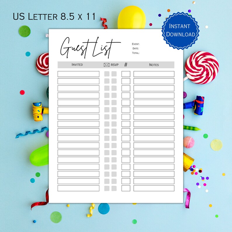 wedding checklist printable planner