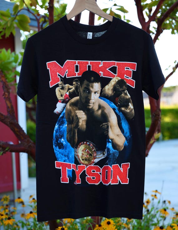 Mike Tyson Graphic T-shirt – Vintage Boxing Champion Tee | WBC