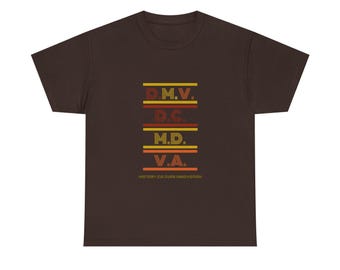 D.M.V Unisex Heavy Cotton Tee