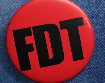 FDT Pin: Politischer Statement Button