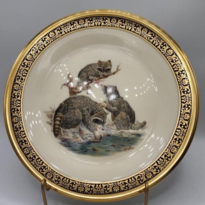 &quot;Lenox Limited Edition Waldtiere Boehm &quot;&quot;Waschbären&quot;&quot; | 1973