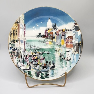 Royal Doulton Collectors International | 1977 &quot;Grand Canal (Venice)&quot; by Doug Kingman Decorative Plate | #9,943/ 15,000