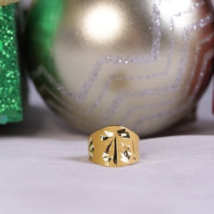 24k Gold Baby 99.9% 1st year birthday ring / 1.87 grams baby ring / 24K Gold Baby Pure Gold 1st year birthday Bracelet 1don (3.75 grams)