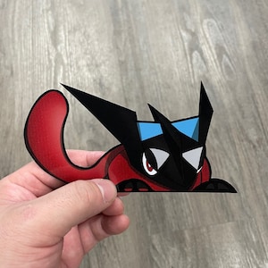 Shiny Greninja Peeker Sticker