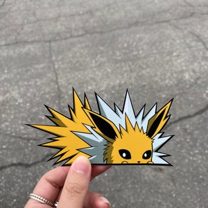 Jolteon Peeker Sticker