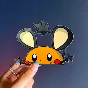 Dedenne Peeker Sticker