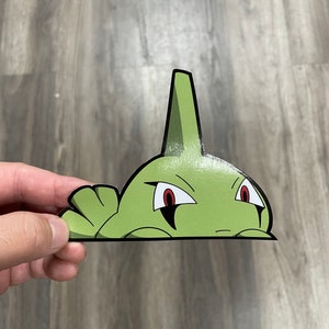 Larvitar Peeker Sticker