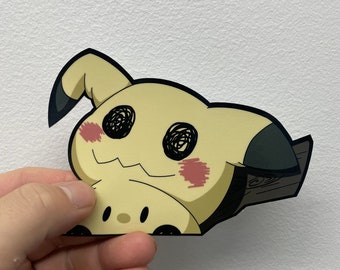 Mimikyu Peeker Sticker
