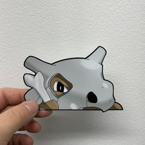 Naklejka Cubone Peeker