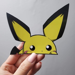 Pichu Peeker Sticker