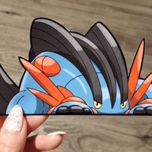 Mega Swampert Peeker Sticker