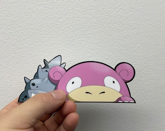 Slowbro Peeker Aufkleber