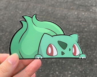 Bulbasaur Peeker Sticker