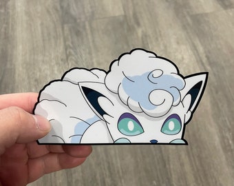 Alolan Vulpix Peeker-sticker