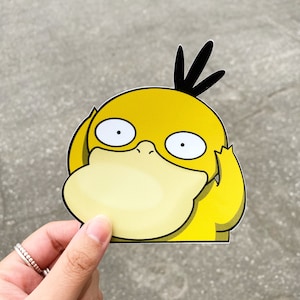 Psyduck Peeker Aufkleber