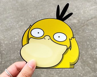 Psyduck Peeker Sticker