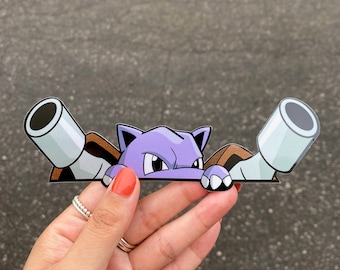 Shiny Blastoise Peeker Sticker