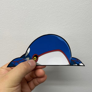Kyogre Peeker Sticker