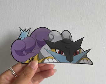 Raikou Peeker Sticker